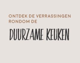 Duurzame keukentips